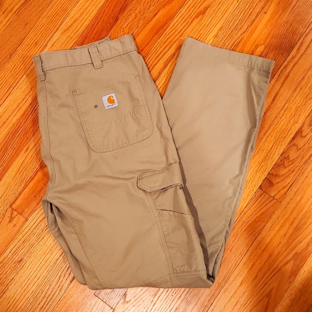 Carhartt Mens Forced Relaxed Fit Ripstop Cargos